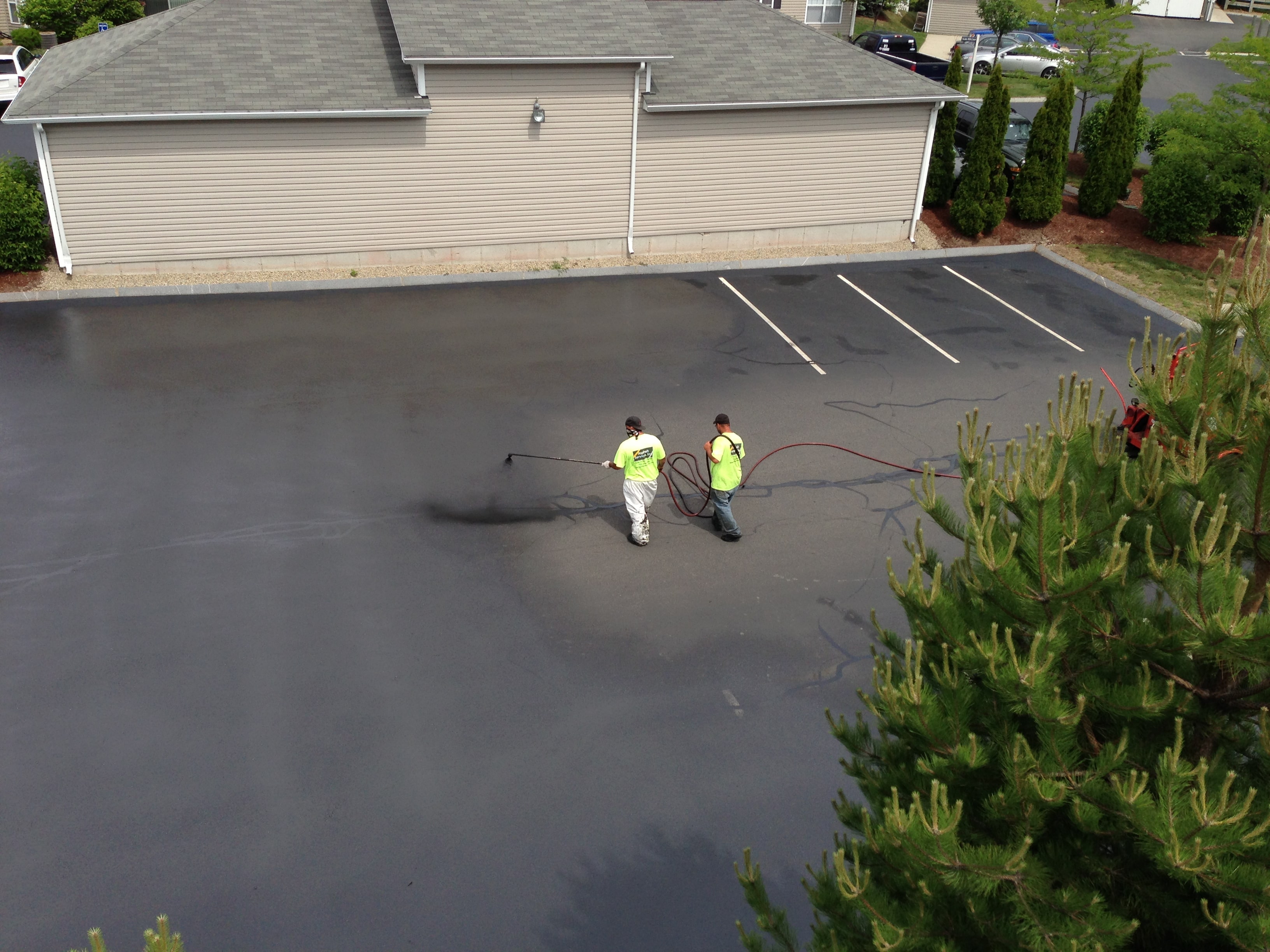 k&S asphalt solutions - Sealcoat, Parking Lot Striping, Seal Coat